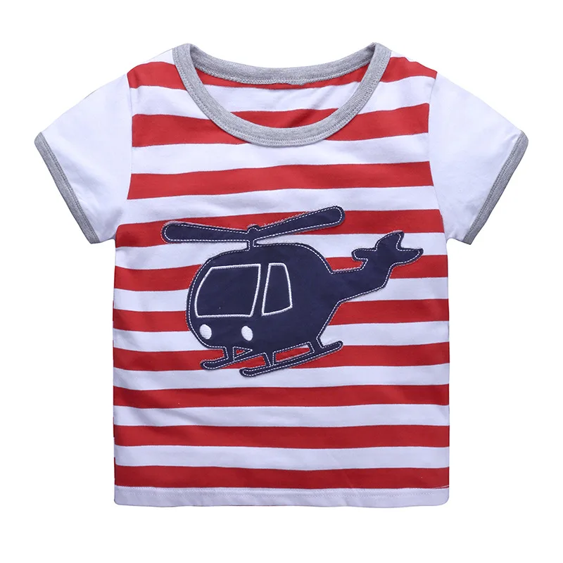 New Summer Kids'Clothes 100% Cotton T-Shirt Apparel, Boys and Girls Fashion Striped Helicopter Embroidery Kids Clothes 2-8Y
New Summer Kids'Clothes 100% Cotton T-Shirt Apparel, Boys and Girls Fashion Striped Helicopter Embroidery Kids Clothes 2-8Y
