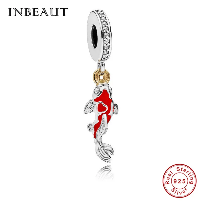 fit Pandora Bracelet 925 Sterling Silver Red Carp Beads Cute Little Heart Enamel White CZ Swimming Fish Charm Jewelry Making
fit Pandora Bracelet 925 Sterling Silver Red Carp Beads Cute Little Heart Enamel White CZ Swimming Fish Charm Jewelry Making