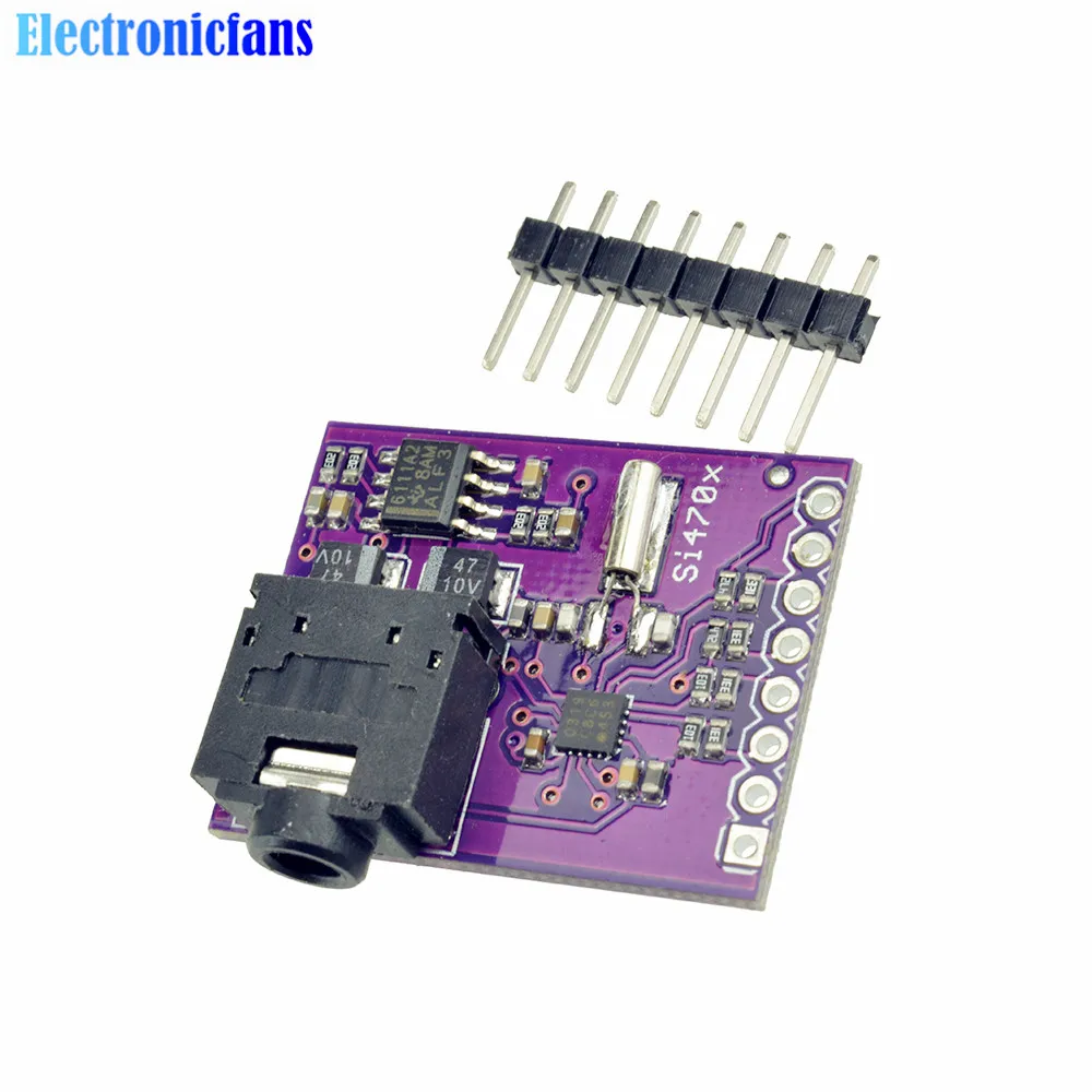 1Pcs Si4703 FM RDS RBDS Tuner Breakout Board Digital Radio Broadcast Data Processing Module For Arduino AVR ARM PIC
1Pcs Si4703 FM RDS RBDS Tuner Breakout Board Digital Radio Broadcast Data Processing Module For Arduino AVR ARM PIC