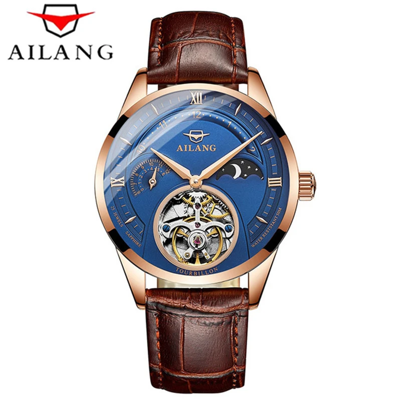 AILANG 2019 Top Brand luxury Tourbillon Men Mechanical Watch Automatic Business Male Clock Waterproof Watches Relogio Masculino
AILANG 2019 Top Brand luxury Tourbillon Men Mechanical Watch Automatic Business Male Clock Waterproof Watches Relogio Masculino