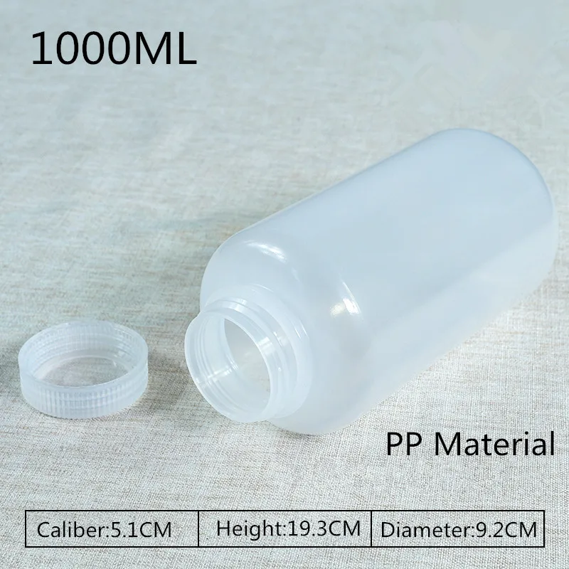 2PCS Empty plastic bottle 1000ML Food Grade Reagent bottles Organic solvent packaging bottle Storage container PP Material
2PCS Empty plastic bottle 1000ML Food Grade Reagent bottles Organic solvent packaging bottle Storage container PP Material