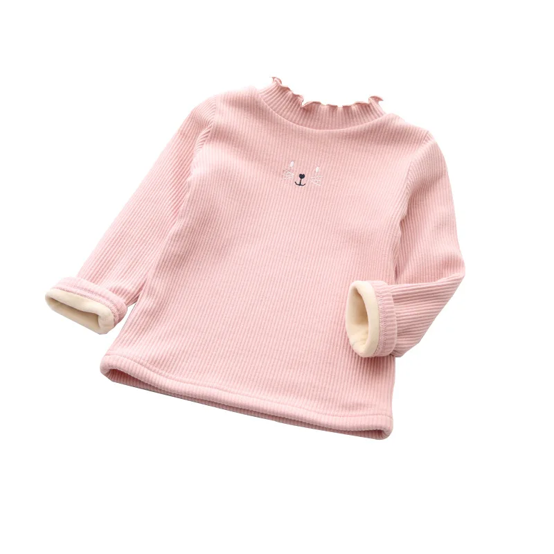 2019 girls sweater fashion plus velvet children's clothing winter sweater T-shirt long-sleeved cartoon cat
2019 girls sweater fashion plus velvet children's clothing winter sweater T-shirt long-sleeved cartoon cat