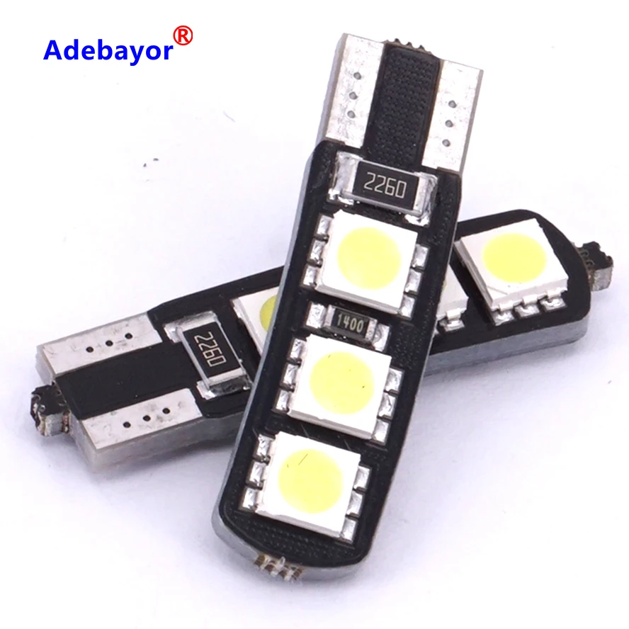100 x T10 W5W 194 5050 6 LED showing the wide lights DRL car daytime running lights super bright LED bulbs
100 x T10 W5W 194 5050 6 LED showing the wide lights DRL car daytime running lights super bright LED bulbs