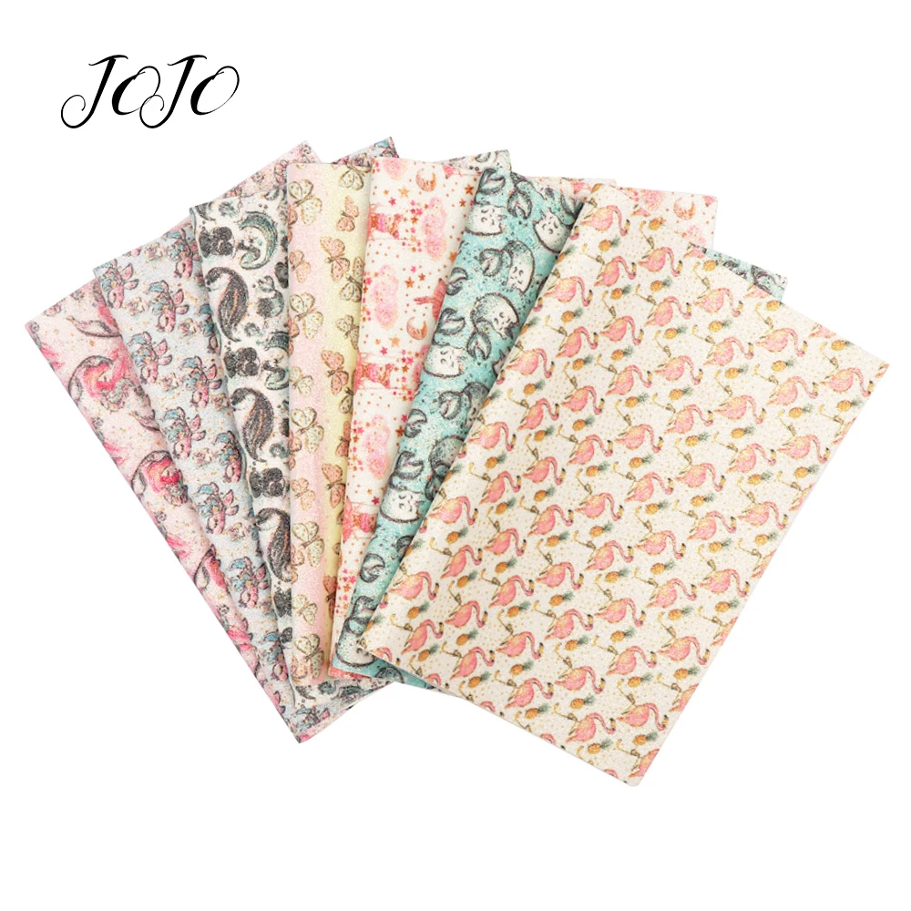 JOJO BOWS 22*30cm Sparkly Glitter Fabric Animal Pattern Sheet For Needlework Home Textile Decoration Apparel Sewing Material
JOJO BOWS 22*30cm Sparkly Glitter Fabric Animal Pattern Sheet For Needlework Home Textile Decoration Apparel Sewing Material
