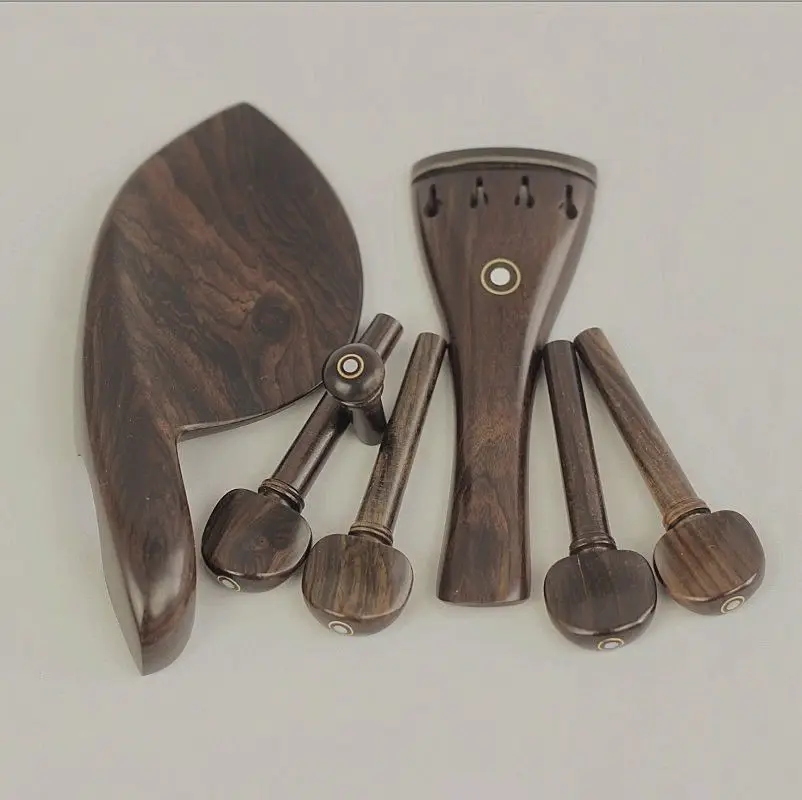 1 Set Brand New Natural Ebony 4/4 Violin Parts Accessoies Tailpiece Chinrest Peg
1 Set Brand New Natural Ebony 4/4 Violin Parts Accessoies Tailpiece Chinrest Peg