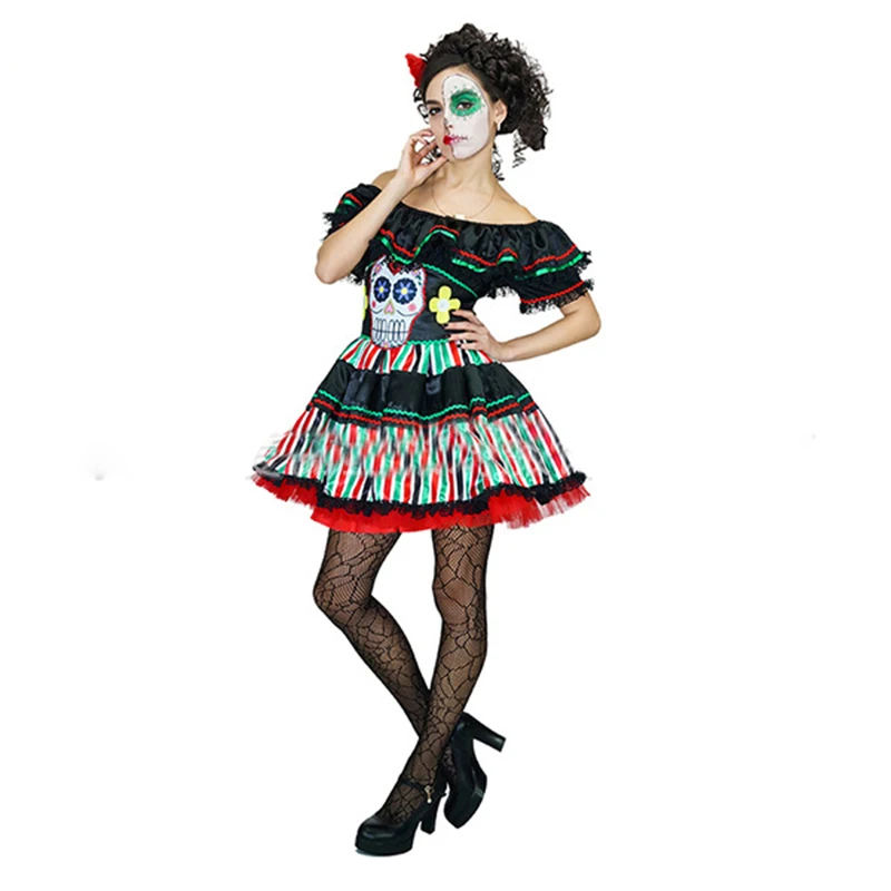 High quality female ghost festival horror devil suit cosplay horror bride dress party masquerade gothic costume sexy dress
High quality female ghost festival horror devil suit cosplay horror bride dress party masquerade gothic costume sexy dress