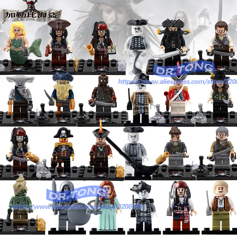 DR.TONG Single Sale Series Pirates of the Caribbean Figures Doll David Jones Jack Bricks Building Blocks Children's Toys
DR.TONG Single Sale Series Pirates of the Caribbean Figures Doll David Jones Jack Bricks Building Blocks Children's Toys