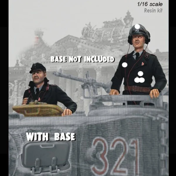 1/16 TANK CREW, World War II, Two people Half of the body WWII Resin Figure soldiers GK Uncoated No colour
1/16 TANK CREW, World War II, Two people Half of the body WWII Resin Figure soldiers GK Uncoated No colour