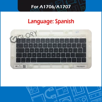 Laptop A1706 A1707 Spain Spanish Keycap for Macbook Pro Retina 13" 15" Keycaps Complete set Late 2016 Mid 2017
Laptop A1706 A1707 Spain Spanish Keycap for Macbook Pro Retina 13" 15" Keycaps Complete set Late 2016 Mid 2017