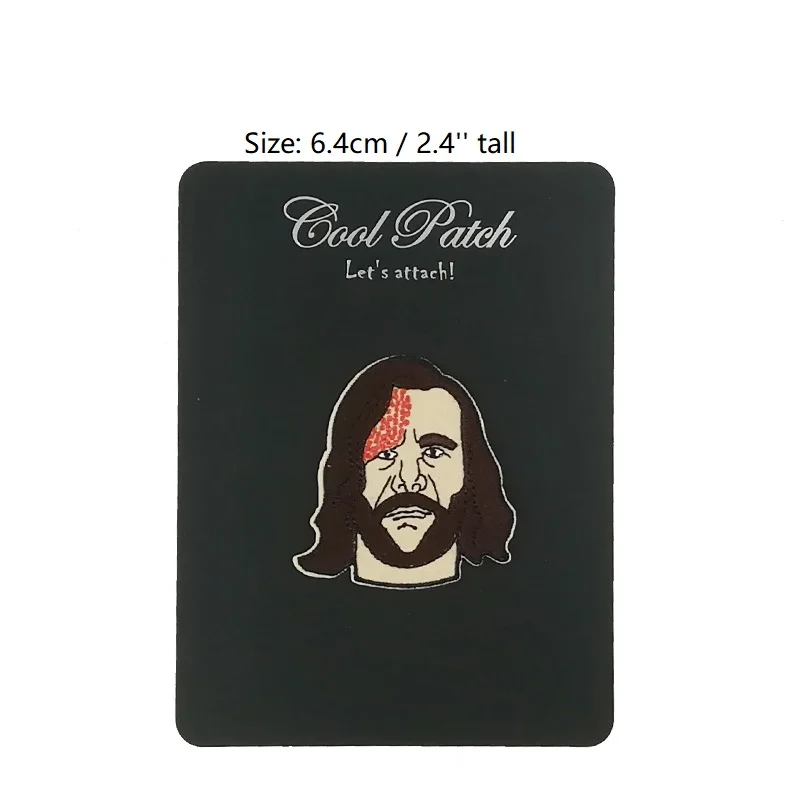 sandor clegane the hound game of thrones Embroidered iron on patches for clothing tv movie cosplay
sandor clegane the hound game of thrones Embroidered iron on patches for clothing tv movie cosplay