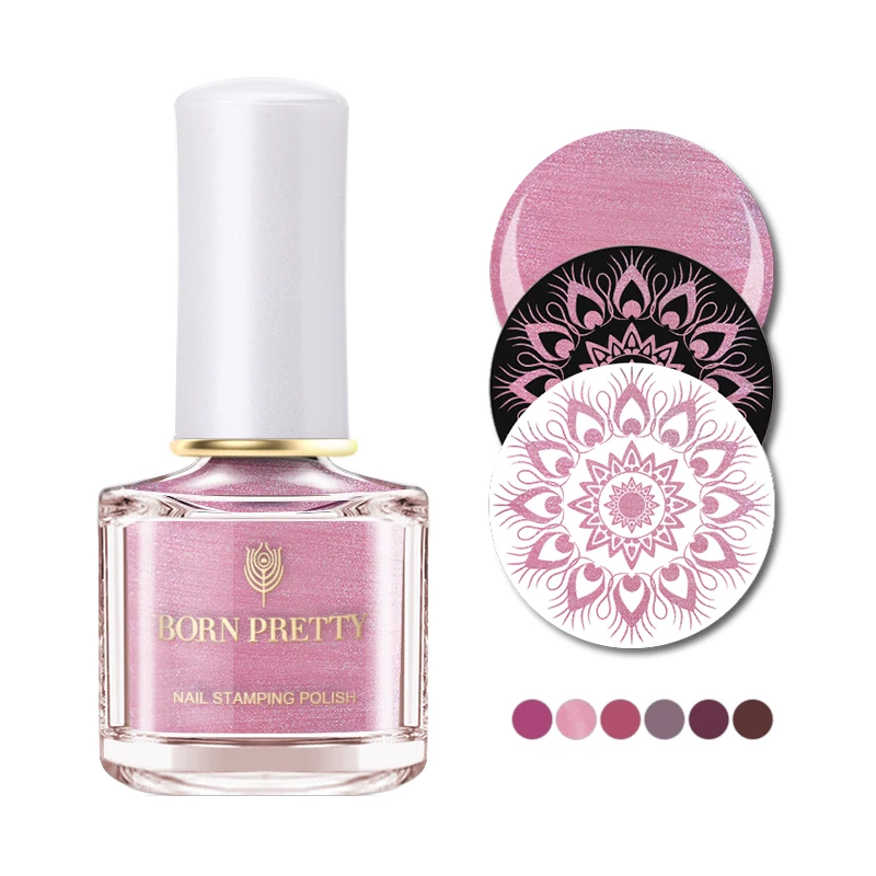 BORN PRETTY Withered Rose Series Nail Stamping Varnish 6ml Purple Pink Nail Stamp Nail Art Plate Stamping Polish Lacquer
BORN PRETTY Withered Rose Series Nail Stamping Varnish 6ml Purple Pink Nail Stamp Nail Art Plate Stamping Polish Lacquer