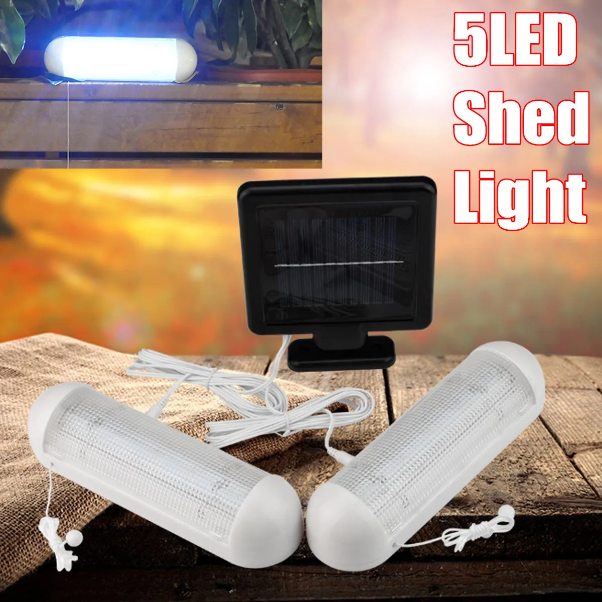 2PCS Solar Power 5LED IP55 Shed Light Wall Indoor Pull Lamp Corridor Yard Garage
2PCS Solar Power 5LED IP55 Shed Light Wall Indoor Pull Lamp Corridor Yard Garage