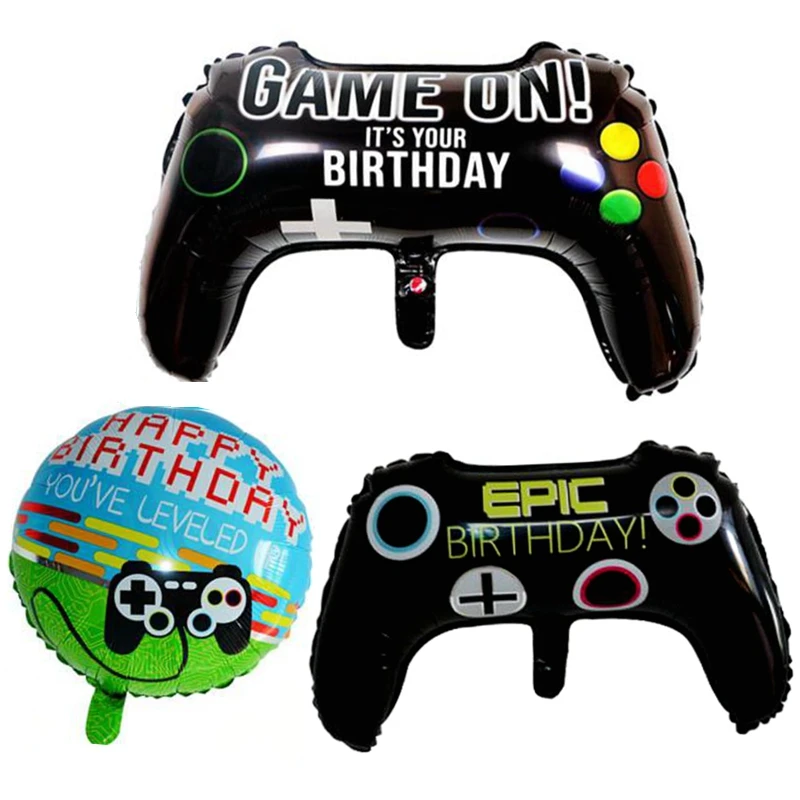 Video Game Console Controller Keyboard Foil Balloon Birthday Party Decoration supplies Internet gamepad tool kids boy favors Toy
Video Game Console Controller Keyboard Foil Balloon Birthday Party Decoration supplies Internet gamepad tool kids boy favors Toy