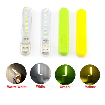 1pcs 8LEDs USB Book Night Light Mini Portable Lighting For Camping Lamp Reading Bulb Support Power Bank Laptop PC Computer Note
1pcs 8LEDs USB Book Night Light Mini Portable Lighting For Camping Lamp Reading Bulb Support Power Bank Laptop PC Computer Note