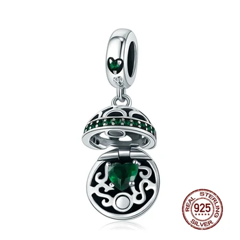 MOWIMO Box Dangle Ball Charm 925 Sterling Silver Green CZ Bead Fit Original Silver Bracelets Pendant Jewelry Making BKC689-LB
MOWIMO Box Dangle Ball Charm 925 Sterling Silver Green CZ Bead Fit Original Silver Bracelets Pendant Jewelry Making BKC689-LB