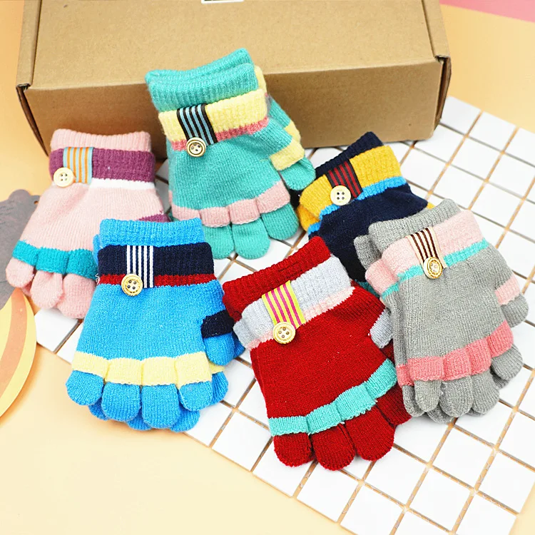 High Quality Winter children 's fingers warm knitted gloves Boys and girl knitted gloves 1-3Y
High Quality Winter children 's fingers warm knitted gloves Boys and girl knitted gloves 1-3Y