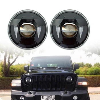 Projector LED Headlight with DRL and JL connecter for 2018 Jeep wrangler JL 9-16V
Projector LED Headlight with DRL and JL connecter for 2018 Jeep wrangler JL 9-16V