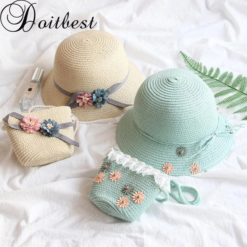 Doitbest High quality boy girls Straw Hats flowers Summer Sun Hats for kids children Beach Hats Foldable sunscreen including bag
Doitbest High quality boy girls Straw Hats flowers Summer Sun Hats for kids children Beach Hats Foldable sunscreen including bag