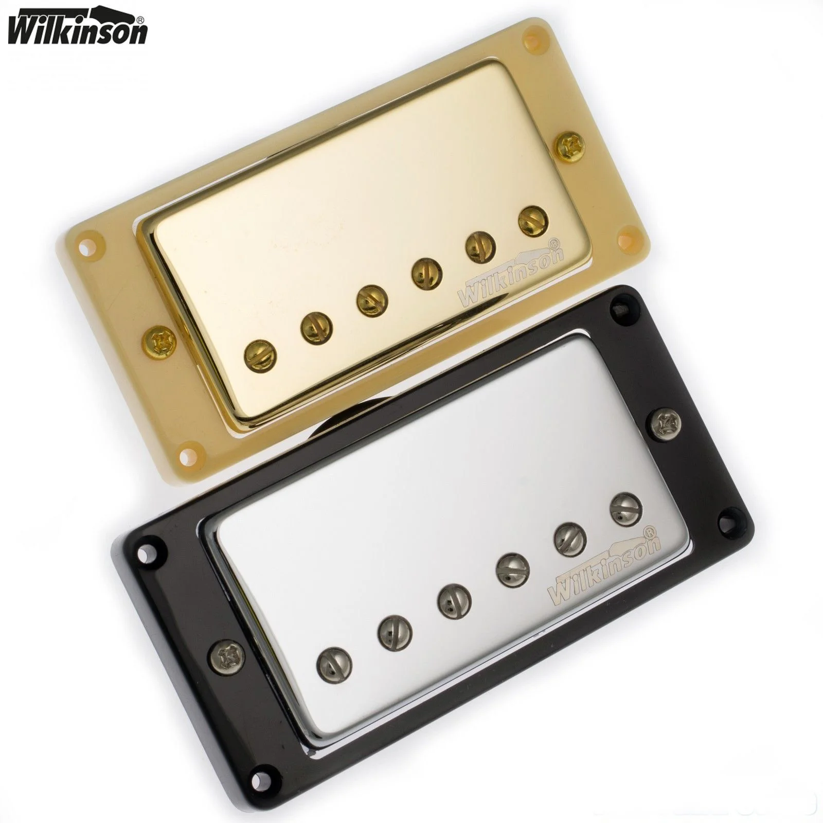 Wilkinson WVC Alnico5 Humbucker Pickups 4c Neck and Bridge Eleciric Guitar Pickups 1 set
Wilkinson WVC Alnico5 Humbucker Pickups 4c Neck and Bridge Eleciric Guitar Pickups 1 set