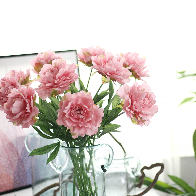 1 Bouquet 10pcs Big Fower Artificial Peony Silk Flowers Wedding Party Home Decor colorful
1 Bouquet 10pcs Big Fower Artificial Peony Silk Flowers Wedding Party Home Decor colorful