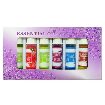 2017 Hot Style Beauty Water-soluble Fresh rose/lemon/Sandalwood/Lavender/Jasmine Essential Oil 5mlx 6pcs/Set D2
2017 Hot Style Beauty Water-soluble Fresh rose/lemon/Sandalwood/Lavender/Jasmine Essential Oil 5mlx 6pcs/Set D2