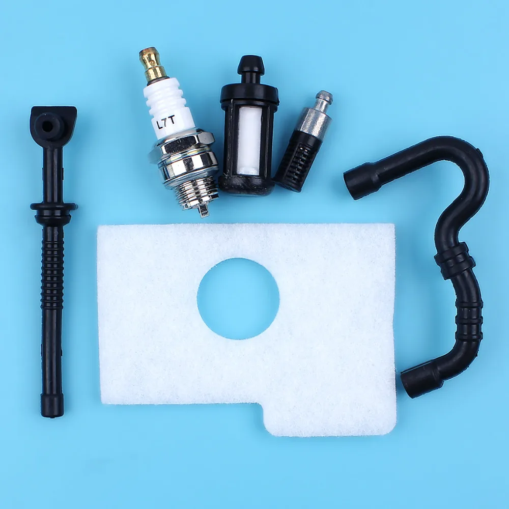 Service Kit Air Fuel Oil Filter Line Hose Spark Plug For STIHL 017 018 MS170 MS180 MS 170 180 Chainsaw Replacement Spare Parts
Service Kit Air Fuel Oil Filter Line Hose Spark Plug For STIHL 017 018 MS170 MS180 MS 170 180 Chainsaw Replacement Spare Parts