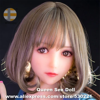 

WMDOLL Top Quality Japanese Realistic Sex Dolls Heads Real TPE Oral Sexy Head For Silicone Love Doll Adult Toys Fit 140-170cm