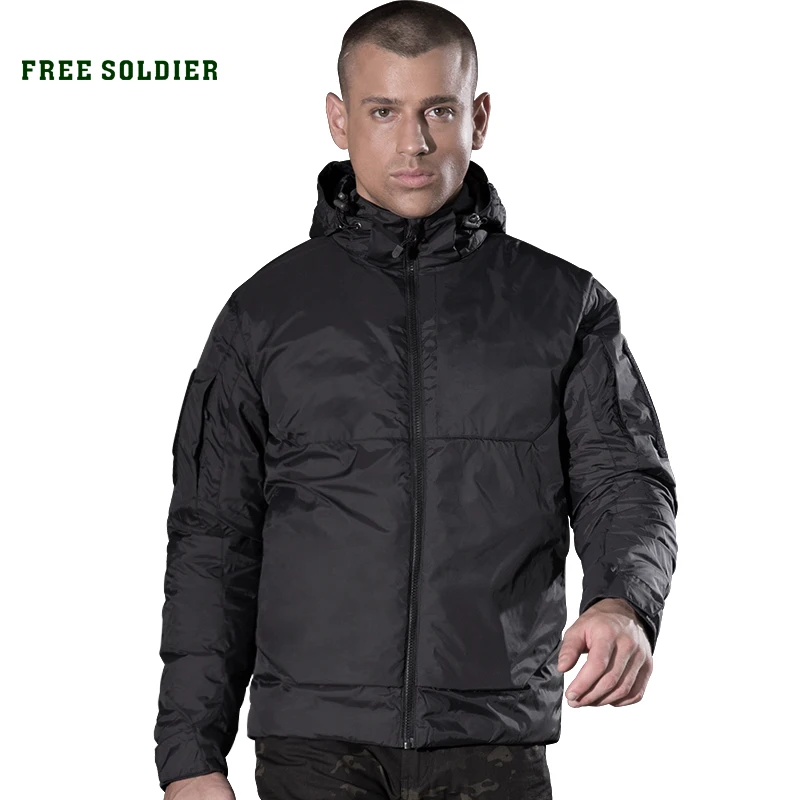 FREE SOLDIER Goose Down Jacket For Men Winter Camping Hiking Outdoor Sports Warm Coat Hooded Jacket 80% White Goose Down
FREE SOLDIER Goose Down Jacket For Men Winter Camping Hiking Outdoor Sports Warm Coat Hooded Jacket 80% White Goose Down