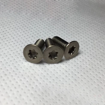 M1.6 Torx T & TX Screws TA2 Titanium Flat Bolts Countersunk Pure Titanium Screw ISO14581 Length 3mm-6mm 2Pcs
M1.6 Torx T & TX Screws TA2 Titanium Flat Bolts Countersunk Pure Titanium Screw ISO14581 Length 3mm-6mm 2Pcs