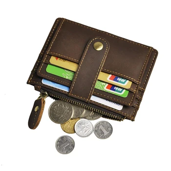 100% Genuine Leather Men Slim Mini Coin Clips Wallets Credit Card Case Pack Crazy Horse Cowhide Male Money Clip Pocket Purse
100% Genuine Leather Men Slim Mini Coin Clips Wallets Credit Card Case Pack Crazy Horse Cowhide Male Money Clip Pocket Purse