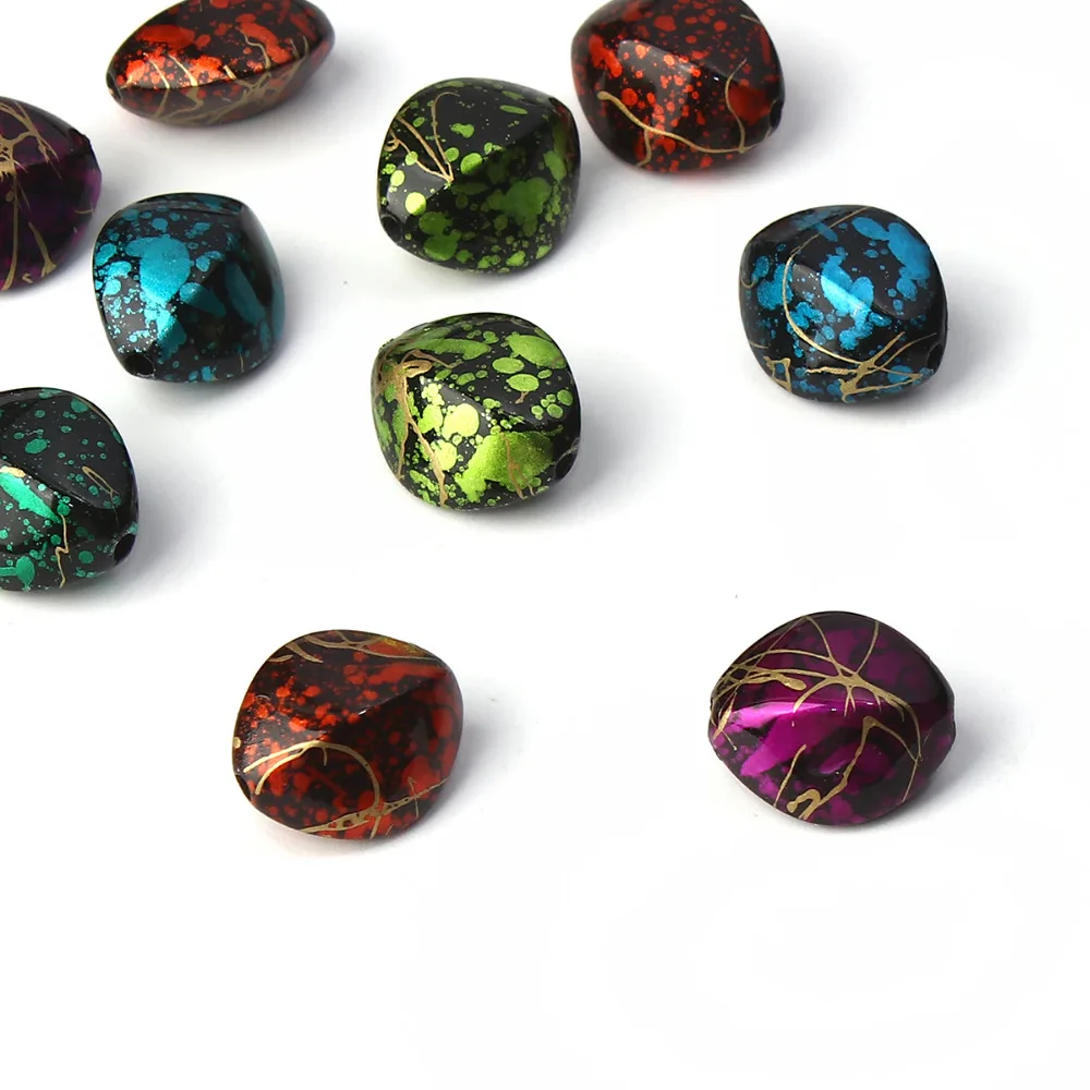Doreen Box Acrylic Beads Marquise At Random Spot Pattern Drawbench About 17mm( 5/8") x 14mm( 4/8"), Hole: Approx 1.8mm, 100 PCs
Doreen Box Acrylic Beads Marquise At Random Spot Pattern Drawbench About 17mm( 5/8") x 14mm( 4/8"), Hole: Approx 1.8mm, 100 PCs