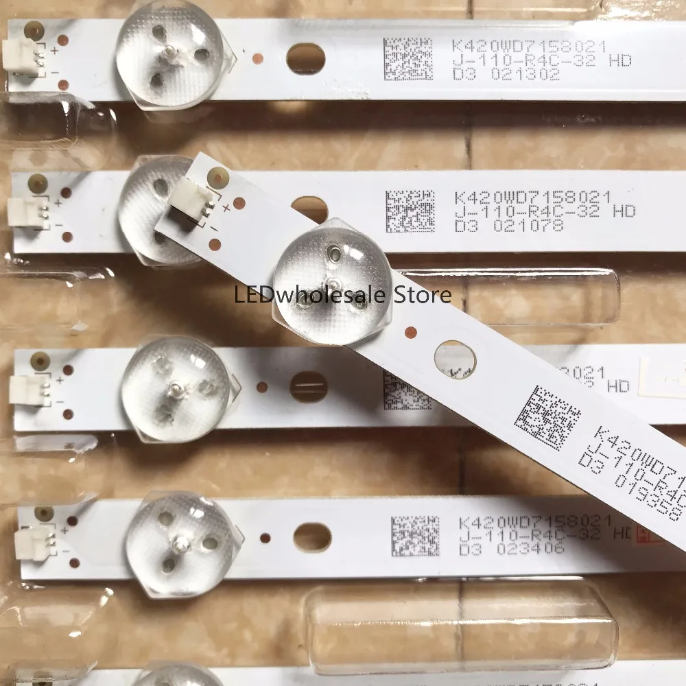 1set=10pcs led bar light for TCL LE42D88UD backlight 4708-K420WD-A3213K01 K420WD7-A3 1PCS=5LED
1set=10pcs led bar light for TCL LE42D88UD backlight 4708-K420WD-A3213K01 K420WD7-A3 1PCS=5LED