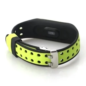 Replacement Silicone Bracelet for Xiaomi Mi Band 3 Bracelet with Double Row Hole Button Breathable Sports Bracelet #10
Replacement Silicone Bracelet for Xiaomi Mi Band 3 Bracelet with Double Row Hole Button Breathable Sports Bracelet #10