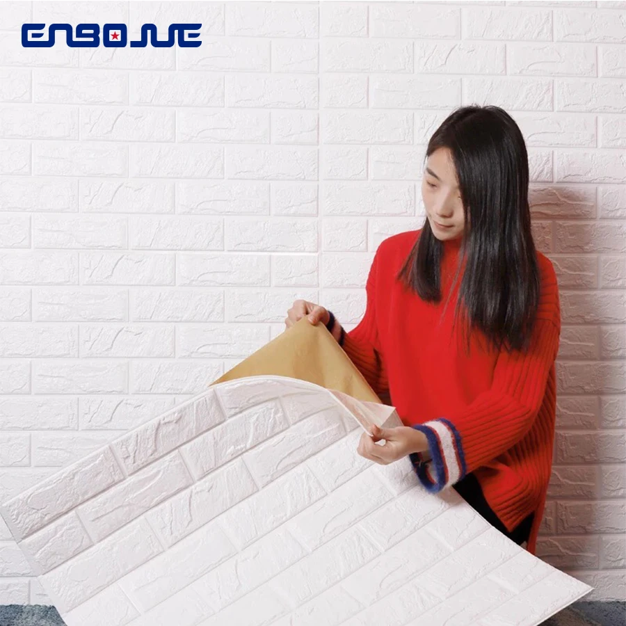 Foam 3D Wall Sticker Modern Brick Pattern Waterproof Self Adhesive Wallpaper For Kids Bedroom Living Room TV Background Stickers
Foam 3D Wall Sticker Modern Brick Pattern Waterproof Self Adhesive Wallpaper For Kids Bedroom Living Room TV Background Stickers