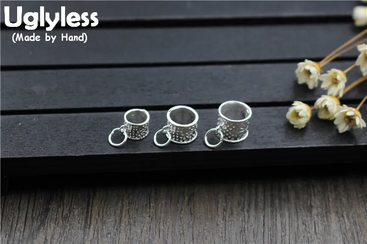 Uglyless Real S 925 Sterling Silver Round Charms Accessories Jewelry DIY Ethnic Simple Fashion MINI Findings Handmade Pendants
Uglyless Real S 925 Sterling Silver Round Charms Accessories Jewelry DIY Ethnic Simple Fashion MINI Findings Handmade Pendants