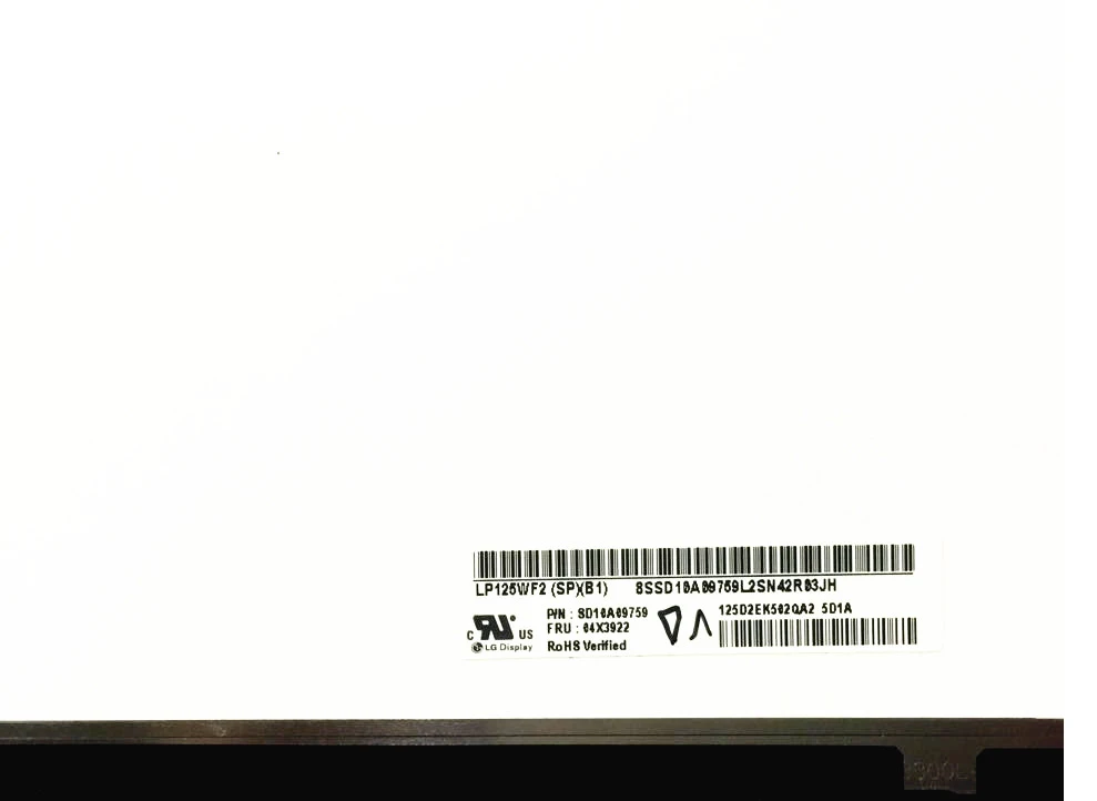 Matrix For Lenovo X240 X240S IPS eDP LCD LED Screen FRU 04X3922 FHD LP125WF2-SPB1 LP125WF2 (SP)(B1) LP125WF2 SPB1 30 Pin Panel
Matrix For Lenovo X240 X240S IPS eDP LCD LED Screen FRU 04X3922 FHD LP125WF2-SPB1 LP125WF2 (SP)(B1) LP125WF2 SPB1 30 Pin Panel