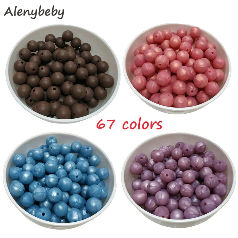15mm 20pcs Silicone Loose Round Beads Teether DIY Nursing Chewable Colorful Teething Necklace Infant Baby Pacifier Safe Teether
15mm 20pcs Silicone Loose Round Beads Teether DIY Nursing Chewable Colorful Teething Necklace Infant Baby Pacifier Safe Teether