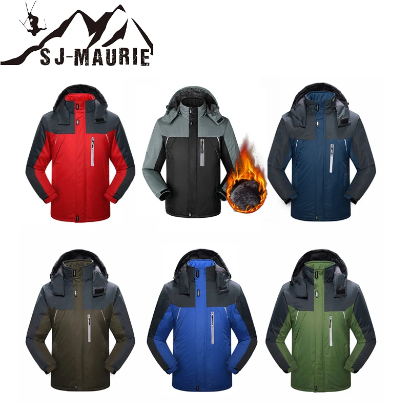 SJ-MAURIE Ski Jacket Men Waterproof Fleece Snow Jacket Thermal Coat For Outdoor Mountain Skiing Snowboard Jacket Plus Size
SJ-MAURIE Ski Jacket Men Waterproof Fleece Snow Jacket Thermal Coat For Outdoor Mountain Skiing Snowboard Jacket Plus Size