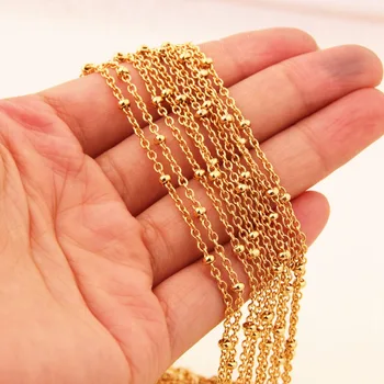 2mm Wide 20pcs/lot Gold Color Cross With Round Ball Chain Men's Women's Free DIY Necklace Stainless Steel Jewelry 16-40" Option
2mm Wide 20pcs/lot Gold Color Cross With Round Ball Chain Men's Women's Free DIY Necklace Stainless Steel Jewelry 16-40" Option