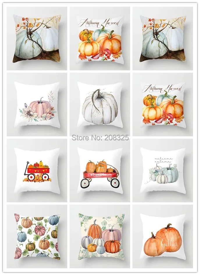 pumpkin pillow case