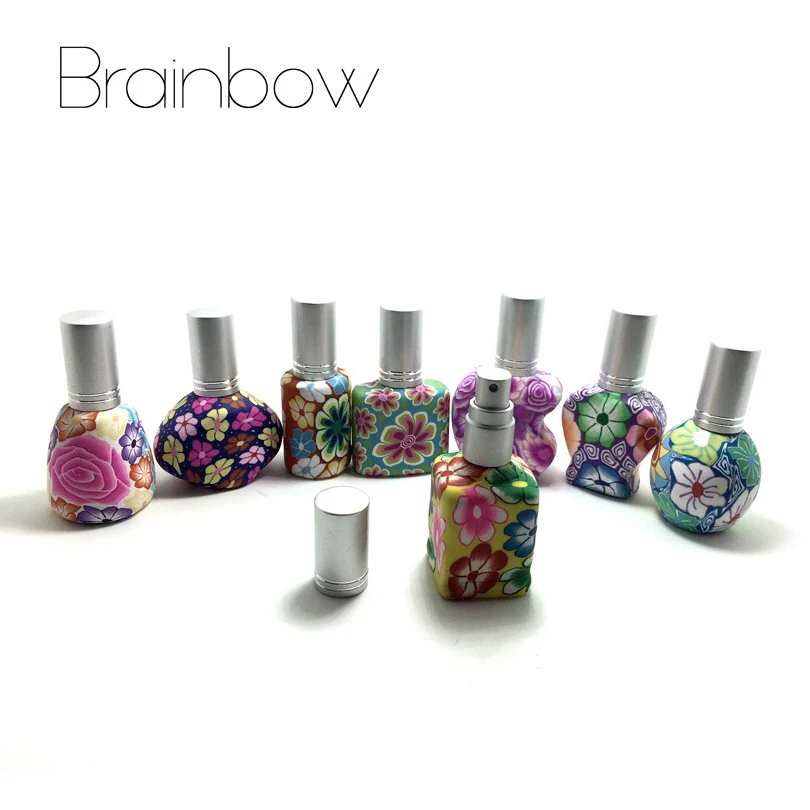 Brainbow 1piece 15ml Empty Perfume Bottle Polymer Clay Refillable Bottle Spray Scent Pump Case Mini Travel Size Color Randomly
Brainbow 1piece 15ml Empty Perfume Bottle Polymer Clay Refillable Bottle Spray Scent Pump Case Mini Travel Size Color Randomly