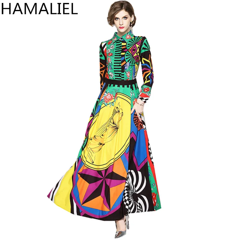 HAMALIEL Runway Style Vintage Long Summer Dress Elegant Women's Long Sleeve Retro Green Print Ball Gown Casual Beach Maxi Dress
HAMALIEL Runway Style Vintage Long Summer Dress Elegant Women's Long Sleeve Retro Green Print Ball Gown Casual Beach Maxi Dress