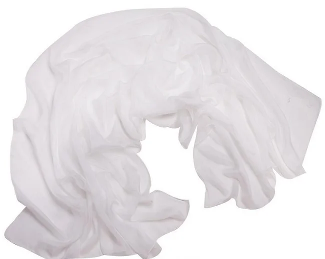 Female silk chiffon long scarf super size for women 110*180cm white ouya summer shawl for fashion neck wear beach
Female silk chiffon long scarf super size for women 110*180cm white ouya summer shawl for fashion neck wear beach