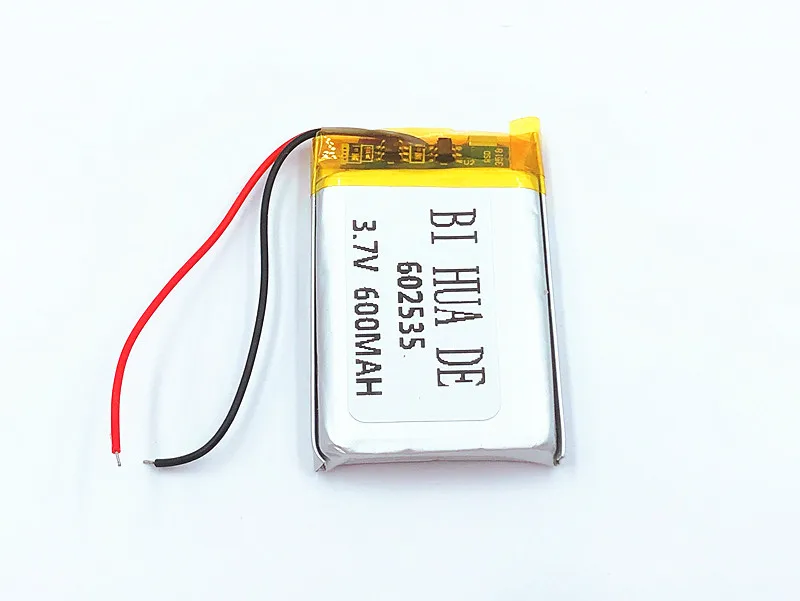 Supply lithium battery lithium polymer Rechargeable battery 602535 600 mah 3.7 V For MP3 MP4 MP5 GPS PSP MID Bluetooth Headset
Supply lithium battery lithium polymer Rechargeable battery 602535 600 mah 3.7 V For MP3 MP4 MP5 GPS PSP MID Bluetooth Headset