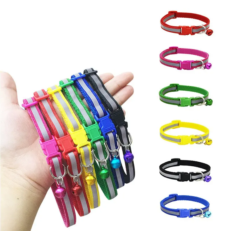 Cat Dog Collars Adjustable 19CM--32CM Pink Blue for Small Medium Dogs 6 Colors With Bells Dog Collars Leads
Cat Dog Collars Adjustable 19CM--32CM Pink Blue for Small Medium Dogs 6 Colors With Bells Dog Collars Leads