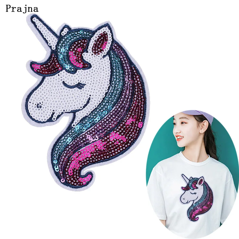 Prajna Rainbow Unicorn Patch Sequins Sewing Patches for Clothing Accessory 3D DIY Silver Star Badge Iron on Patches On Clothes H
Prajna Rainbow Unicorn Patch Sequins Sewing Patches for Clothing Accessory 3D DIY Silver Star Badge Iron on Patches On Clothes H