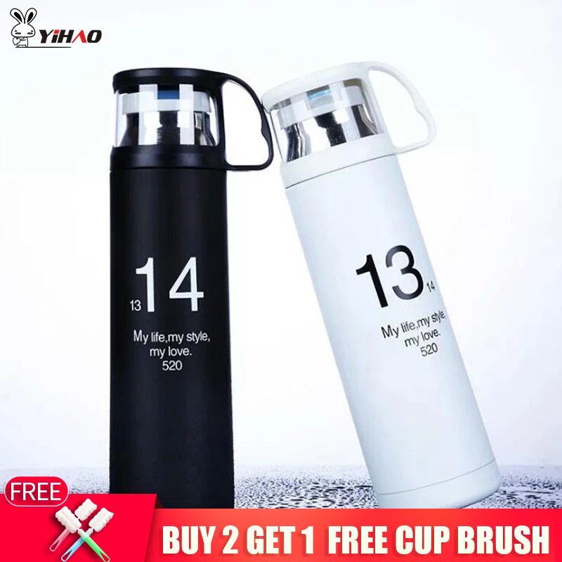 YIHAO 500ml Stainless Steel Vacuum Flasks Thermoses Cup Fashion Outdoor Thermal Insulation Thmoses Mug Vacuum Cups Bottles
YIHAO 500ml Stainless Steel Vacuum Flasks Thermoses Cup Fashion Outdoor Thermal Insulation Thmoses Mug Vacuum Cups Bottles