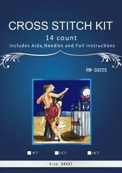 new Top Quality Beautiful Lovely Counted Cross Stitch Kit Tango at Starry Night Dancing Dance design works
new Top Quality Beautiful Lovely Counted Cross Stitch Kit Tango at Starry Night Dancing Dance design works