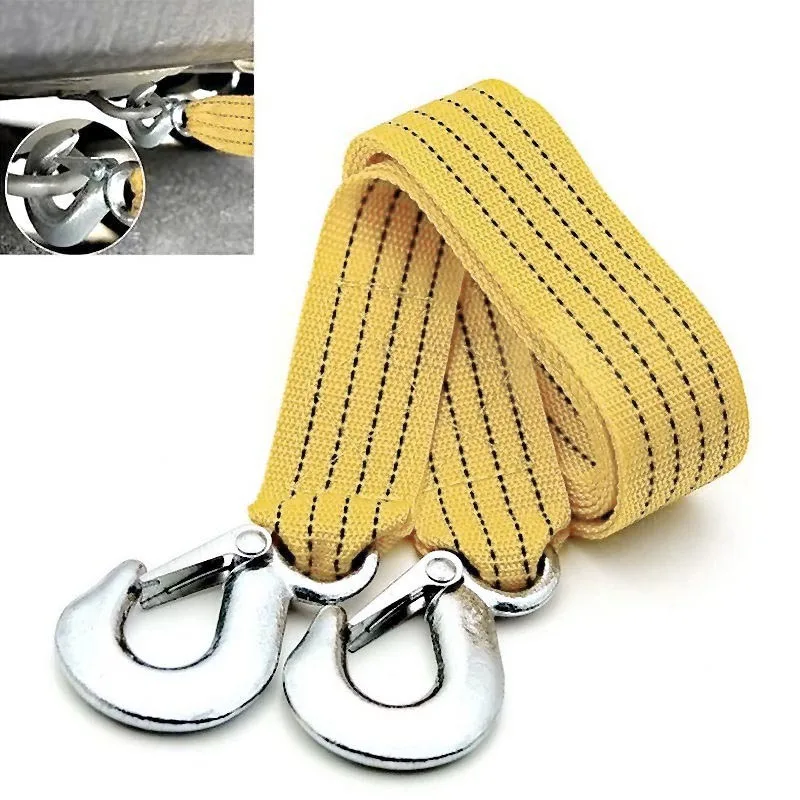 3M 3 Tons Car Styling Towing Cable Emergency Trailer Rope With 2 Anti-Slip Hooks For Heavy CSL2017
3M 3 Tons Car Styling Towing Cable Emergency Trailer Rope With 2 Anti-Slip Hooks For Heavy CSL2017