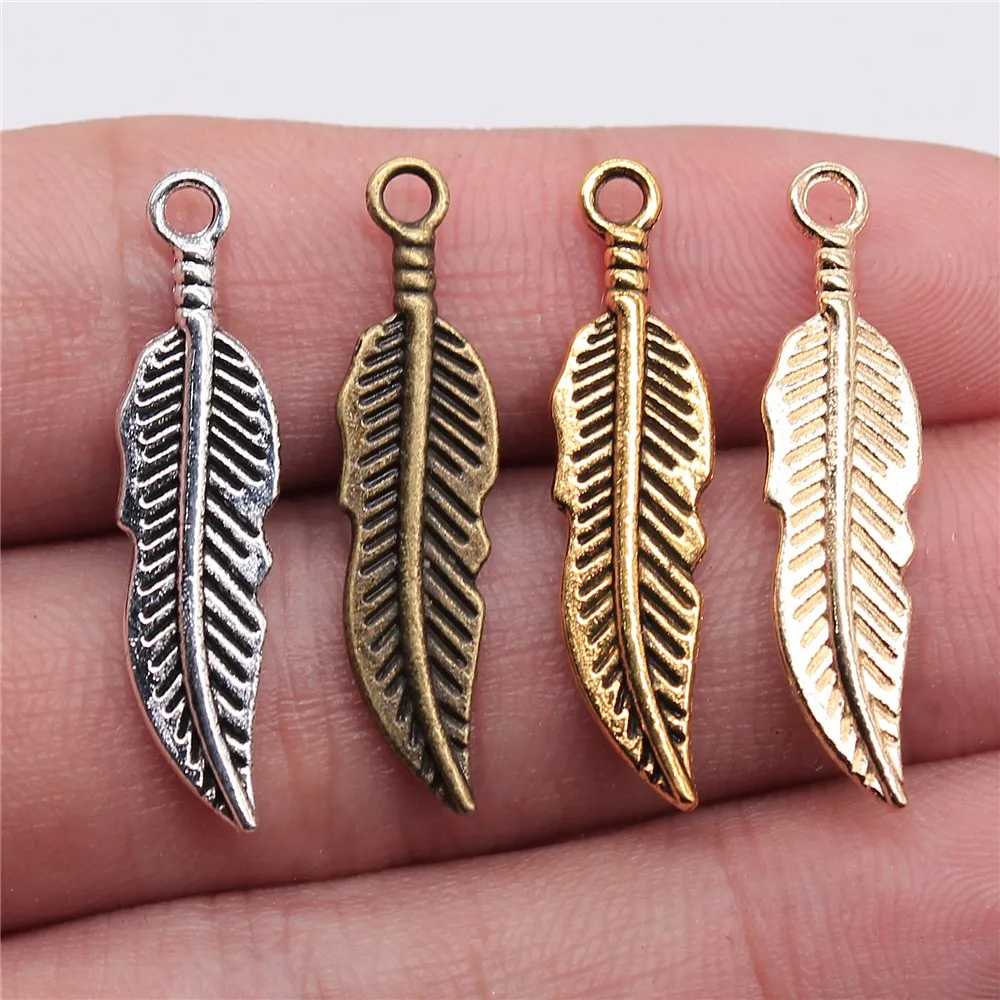 WYSIWYG Jewelry Making DIY Handmade Craft Charms 30pcs/lot 4 Colors 7x30mm Leaves Pendant
WYSIWYG Jewelry Making DIY Handmade Craft Charms 30pcs/lot 4 Colors 7x30mm Leaves Pendant